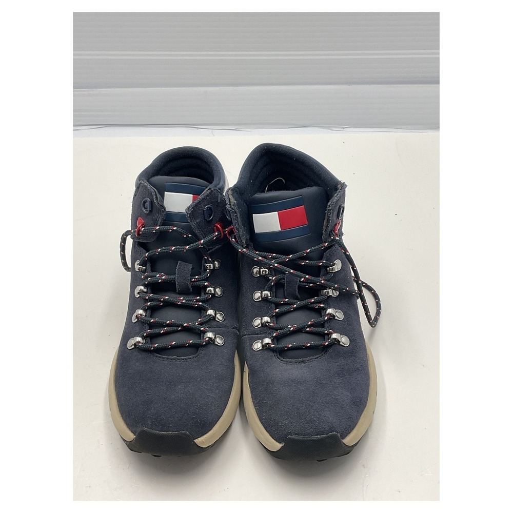 Tommyā Hilfiger Luke Mid Top Hiking Sneakers Navy Size 3